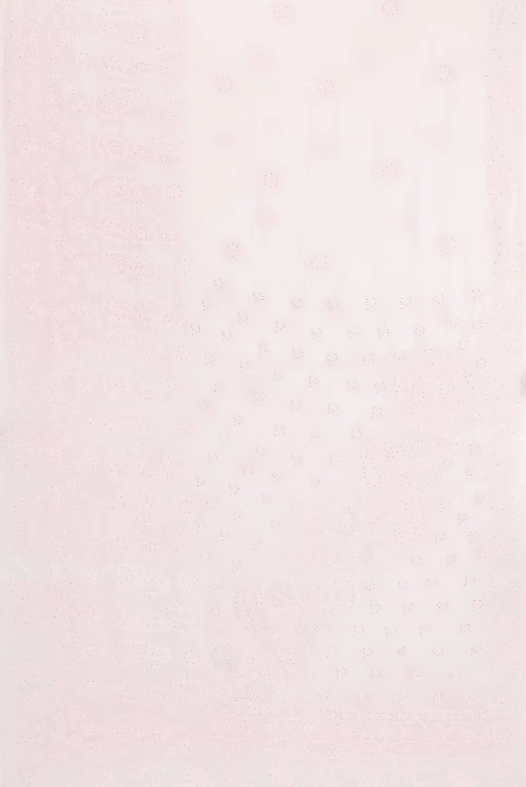 Rose pink Chikankari Georgette Saree — view 5