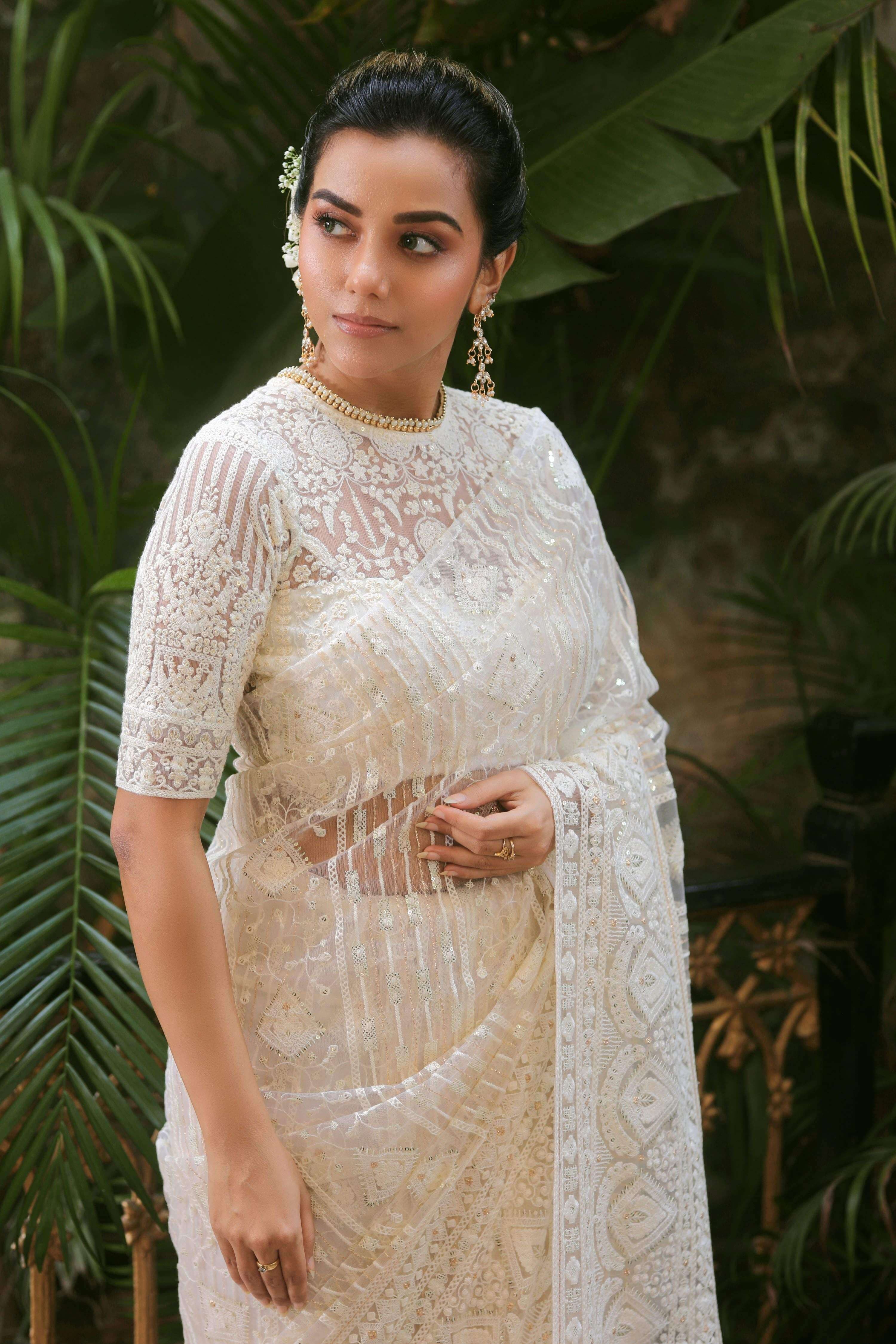 FITOOR SAREE WITH CHAANDNI CLASSIC BLOUSE — view 11