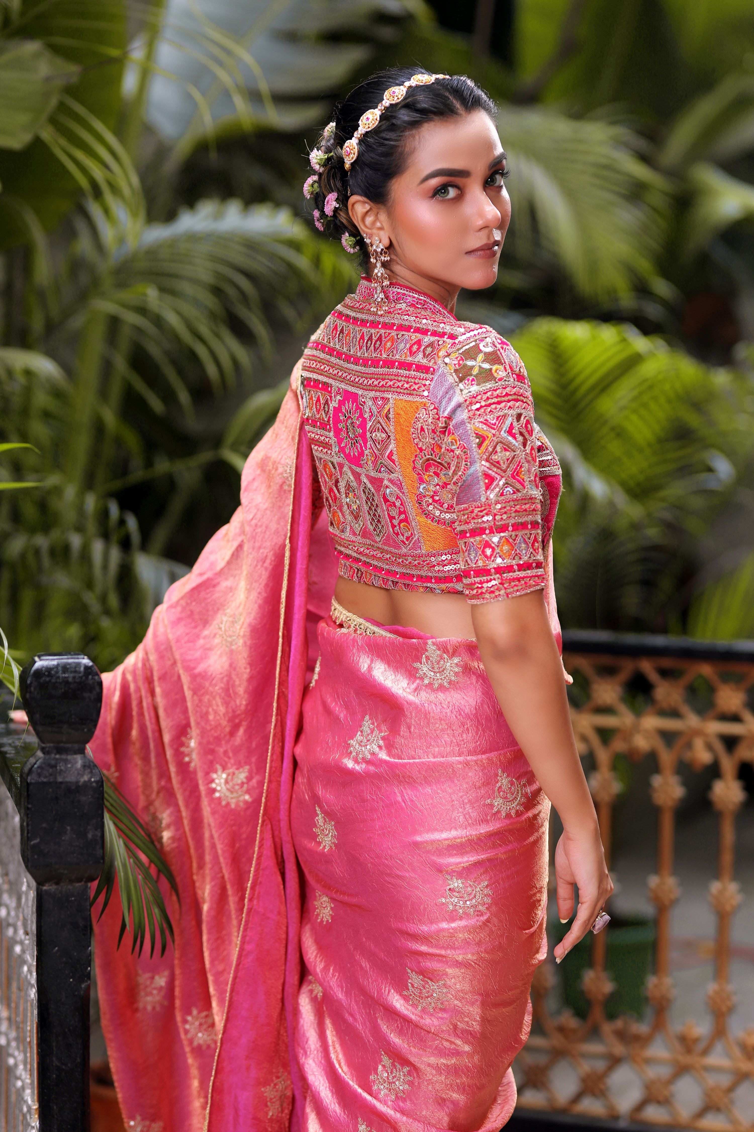 ROSE REALM SAREE — view 2