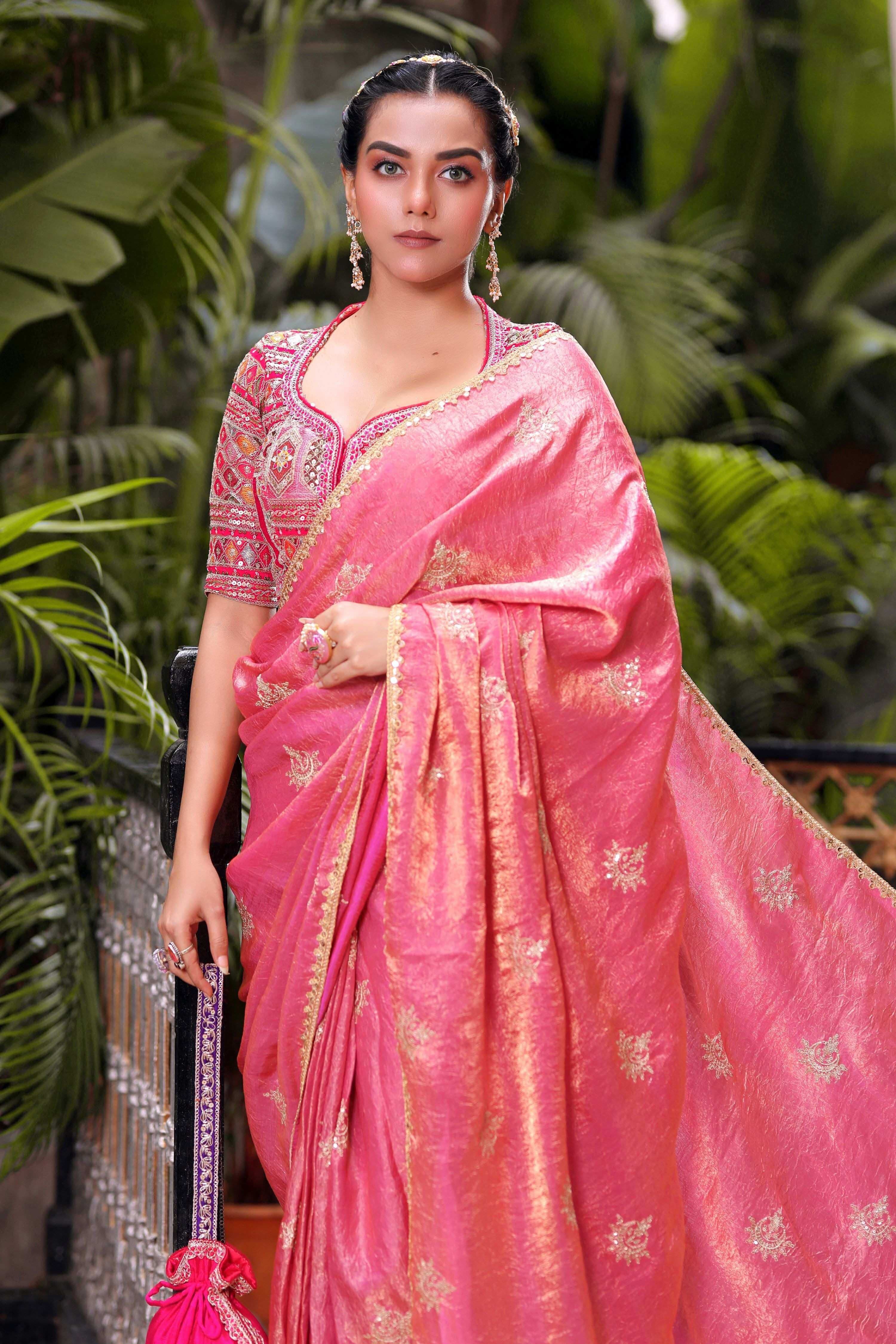 ROSE REALM SAREE — view 4