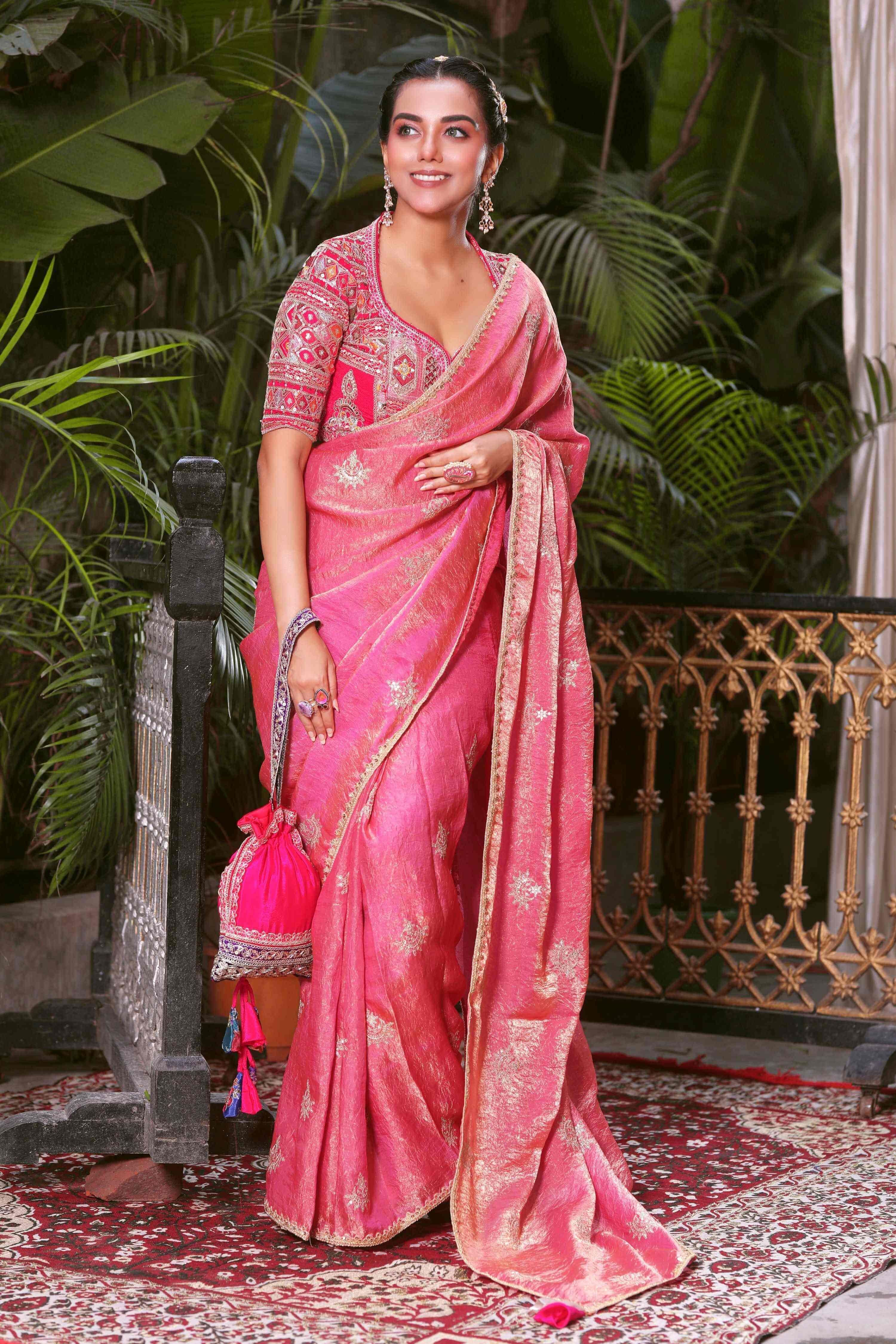 ROSE REALM SAREE — view 3